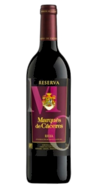 Red wine Marqués de Cáceres Reserve (0,75)