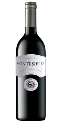 Red wine Montesierra Young Cabernet Tempranillo Merlot