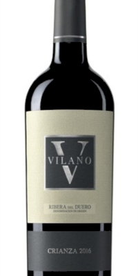 Vino tinto viña Vilano crianza(0,75cl)